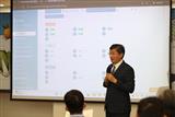國立成功大學王振興特聘教授說明AI開菜系統