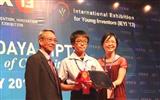 鍾騄震同學參加馬來西亞ITEX國際發明展榮獲主席金牌獎