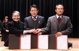 教育部、屏東縣縣長及學校代表，共同簽署希望工程協議書
